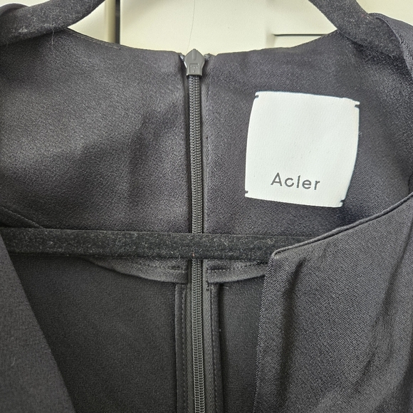 Acler Rompers Batwing Sleeves Black Size 4   #001 - Picture 4 of 10